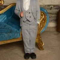 کت و شلوار پسرانه سایز ۱۲ مناس سن ۳ سال