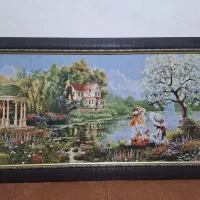 تابلو  نو هست ابعادش تقریبا ۱۲۰*۷۰ هست