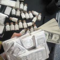 شمش نقره و ساچمه نقره بدونه واسطه