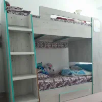 تخت دو طبقه با چوب MDF