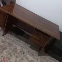 میز تحریر و کتابخانه و صندلی