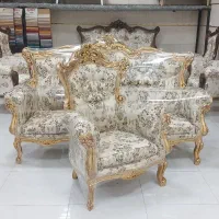 مبل ۷نفره سلطنتی مدل یاقوت تمام راش درحدنو