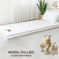 تشک زمینی طبی با پشم طبیعی