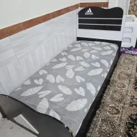 تخت خواب یک نفره به همراه تشک