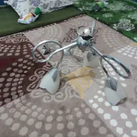 لوستر سه شعله وتک شعله