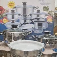 سرویس ۱۷ پارچه اصل استیل