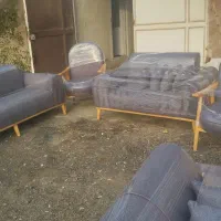 مبلمان 7نفره چوب روس