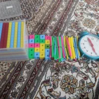 کوییزنر ریاضی.  چوب خط. چینه. ساعت آموزشی