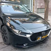 مزدا ۳ پرمیوم وارداتی مشکی داخل مارون ۲۰۲۵ فول +