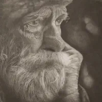 نقاشی سیاه قلم