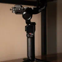 گیمبال RS3 mini و لنز سونی 50 فیکس