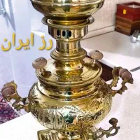 سماور ذغالی برنجی