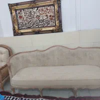 مبل ۸نفره راحتی تمام چوب فرانسوی باچستر