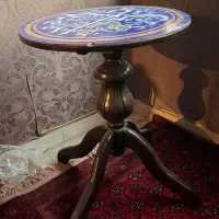 میز گرد کاشی کاری