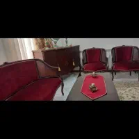 مبلمان ۷ نفره و ناهارخوری ۸ نفره چوب گردو