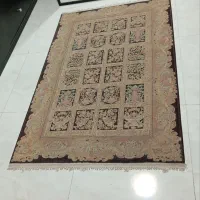 فرش فانتزی طرح ابریشم کاشان
