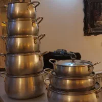 قابلمه ماهیتابه روحی 16 پارچه