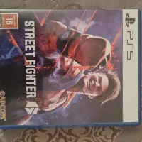 دیسک بازی Street fighter 6 ps5 سالم بدون خط خش