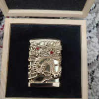 یک عدد فندک ژاپنی اصلی کلکسیونی نفتی جنس برنج