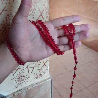 ۲ عدد تسبیح سندلوس و کهربا