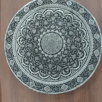 سینی قلمزنی طرح برجسته وپرکار