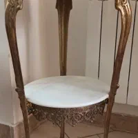 میز تلفن برنز