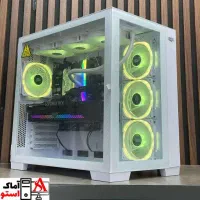 کیس گیمینگ با گرافیک 3080 و قاب آکواریومی