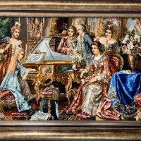 تابلو فرش دستبافت تبریز