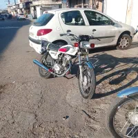 موتور سیکلت ۱۲۵ پلاک ملی