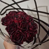 گل رز روبانی