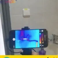نشتیابی دقیق با دوربین حرارتی ولوله باز کنی