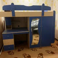 تخت خواب نوجوان،میز تحریر و کمد