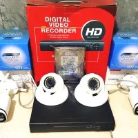 دستگاه DVR 8 کانال به همراه دوربین و هارد