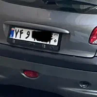 قاب پلاک با سنسور و دوربین عقب