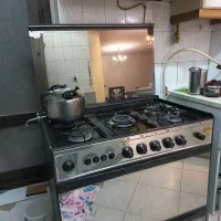 گاز فر دار ۵ شعله و جوجه گردان