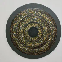 تابلو کالیگرافی سه بعدی دکوری ابعاد ۵۰/۵۰