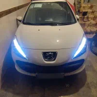 معاوضه ۲۰۷ خشک سفیدبا رنگ مشکی