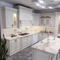 کابینت mdf هایگلاس نئوکلاسیک  اقساط ۶ماه