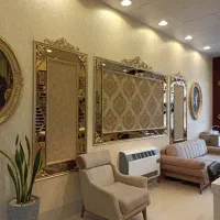 کاغذ دیواری لمسه دیواری آینه پازل  قاب بندی ترمو