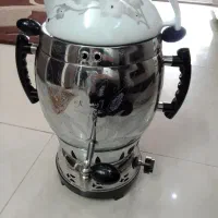 سماور گازی نو به همراه قوری
