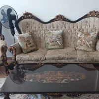 مبل سلطنتی ۷ نفره چوب گردو شیک