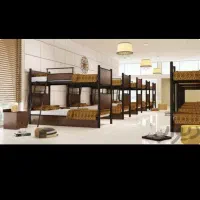۸۲۵۵۳۹۰تخت ودوطبقه تشک فلزی ۰۹۰۰۰۰۰