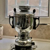 سماور گازی آپولون به همراه سینی