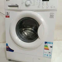 لباسشویی8کیلو گیربکسی ال جی اصل کره درحدجهیزیه