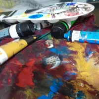 نقاشی ساختمان(جادوی رنگ)