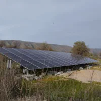 پمپ آب خورشیدی و برقی کردن چاه کشاورزی