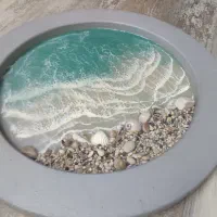 چراغ خواب کودک ایکیا و قاب دست‌ساز