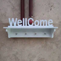 طاقچه تکی نظم دهنده لوازم نظافت شلف انگلیسی آویز