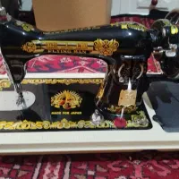 چرخ خیاطی سیاه قدیمی