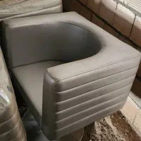 صندلی شیک چرمی برای باغ
